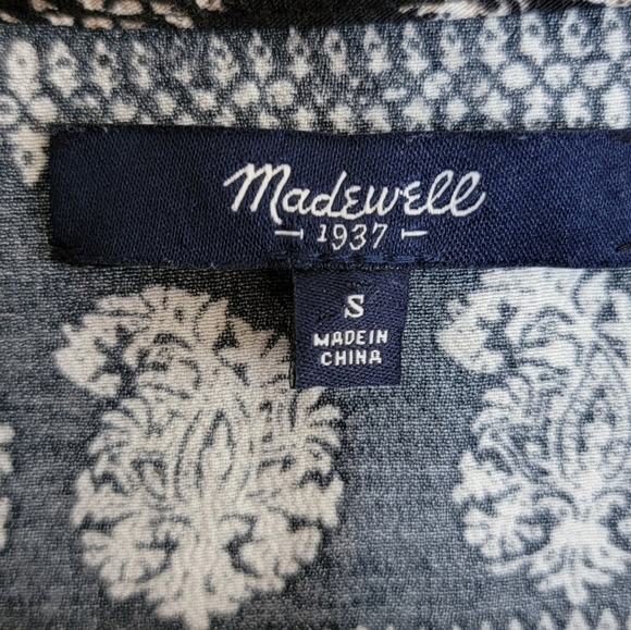 Madewell | Novella Moroccan Print Tank Top Size Small - Picture 2 of 6